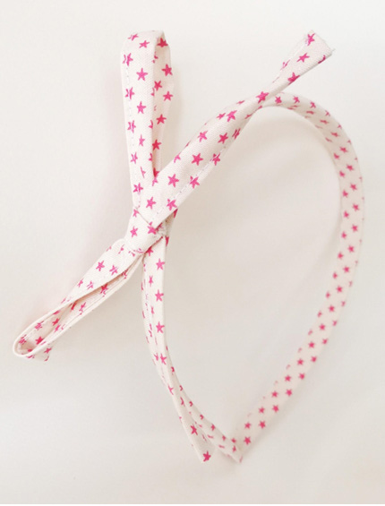 Diadema para niña con lazo floral Diadema para niña con lazo floral