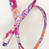 Diadema para niña con lazo floral