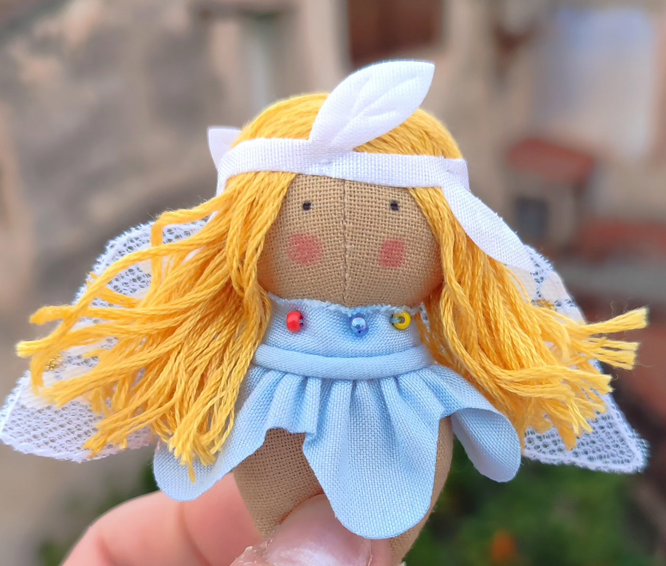 Diadema para niña vestida de hada rosa Diadema para niña vestida de hada rosa