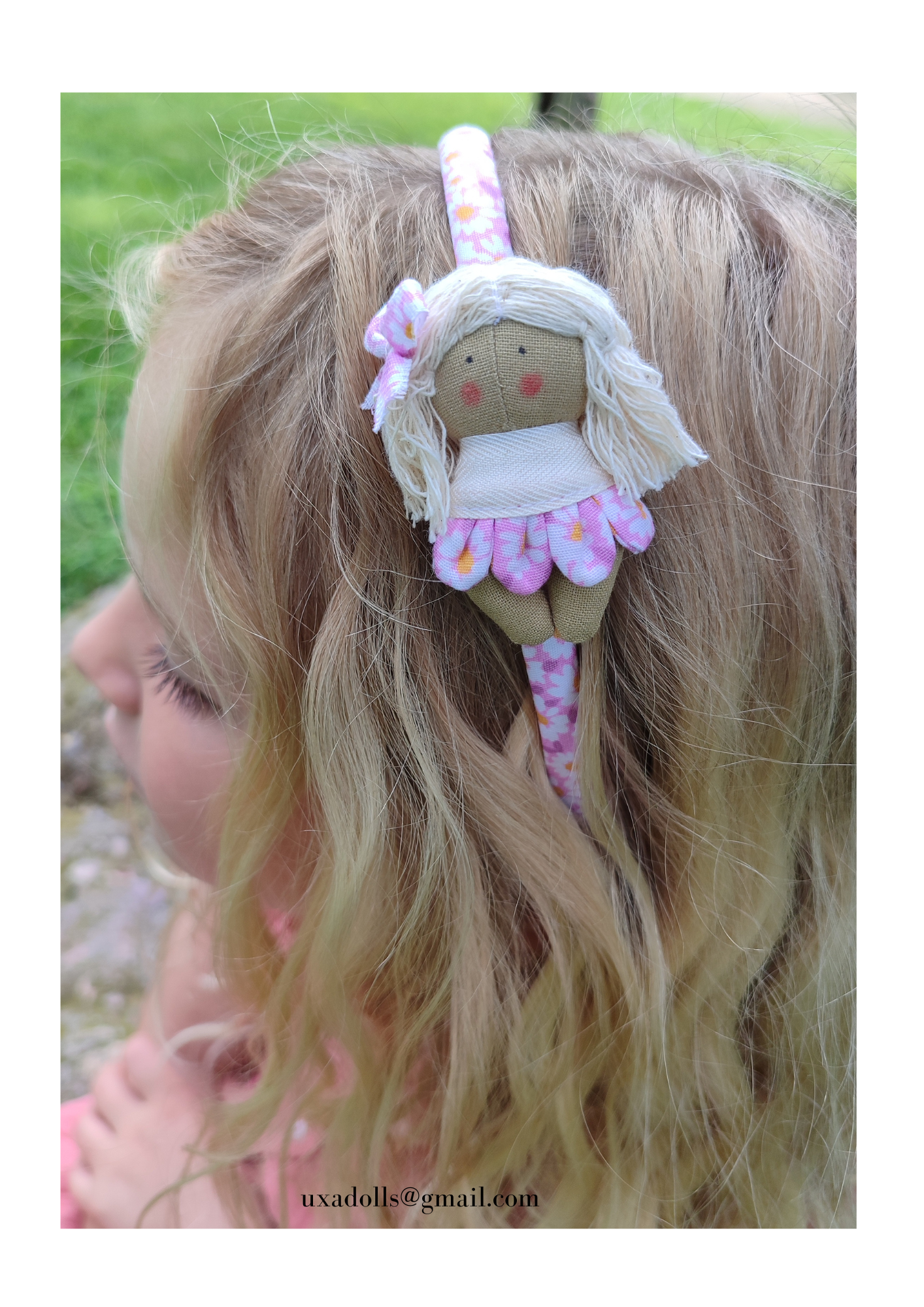 Diadema niña primavera verano Diadema niña primavera verano