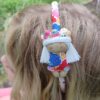Diadema para niña primavera verano